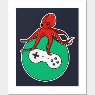 Octopus Game Posters and Art